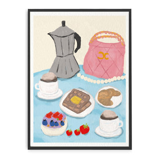 Coffee Time Style Art Print