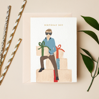 Birthday Boy Greeting Card